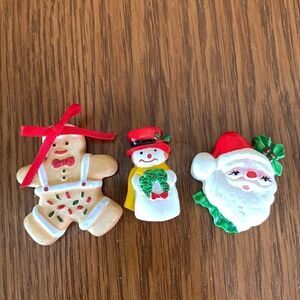 Set of 3 Christmas magnets‎